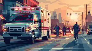 This is the Avatar Image for the GTA V Medics: Hispanic Paramedic AI Voice and Text to Speech Generator